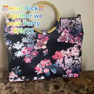 Multicolored Floral Printi Hand Bag